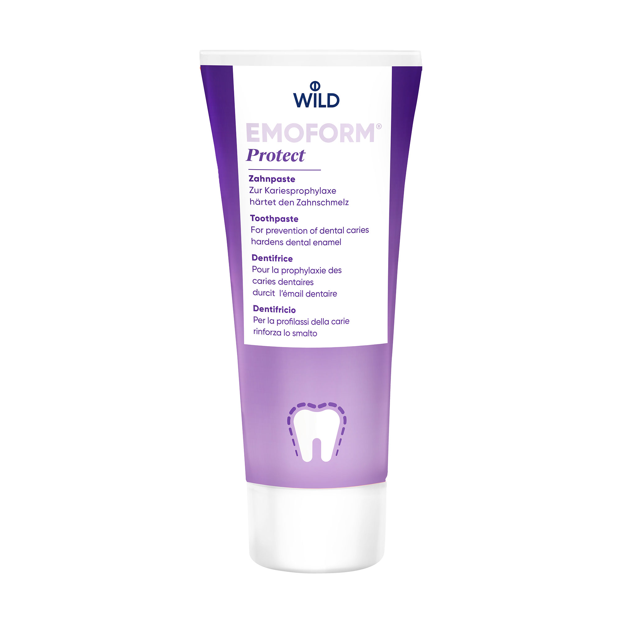 Зубна паста Dr. Wild Emoform Protect Захист від карієсу, 75 мл